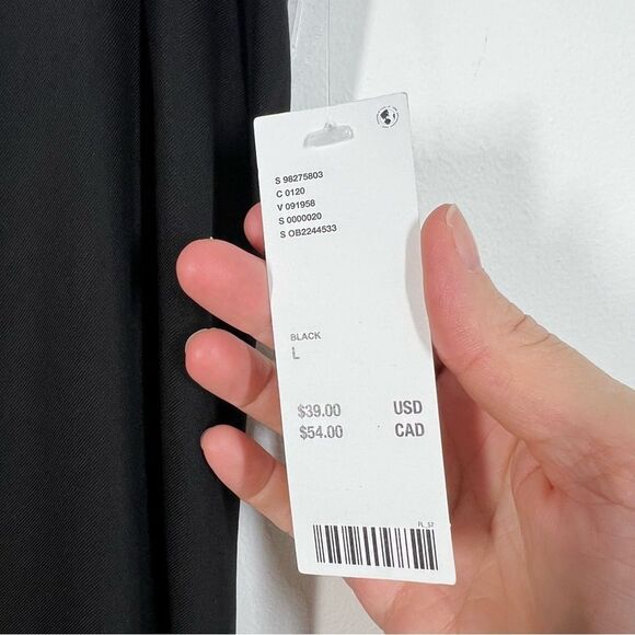 Kimchi Blue for Urban Outfitters NWT Size Large Black Georgiana Slip Midi Skirt - Picture 8 of 13